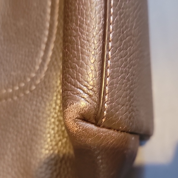 Coach Dark Brown Leather Shoulder Bag - Picture 6 of 7